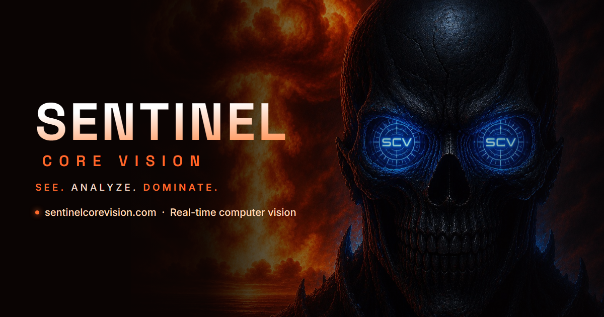 Sentinel Core Vision — real-time computer vision platform